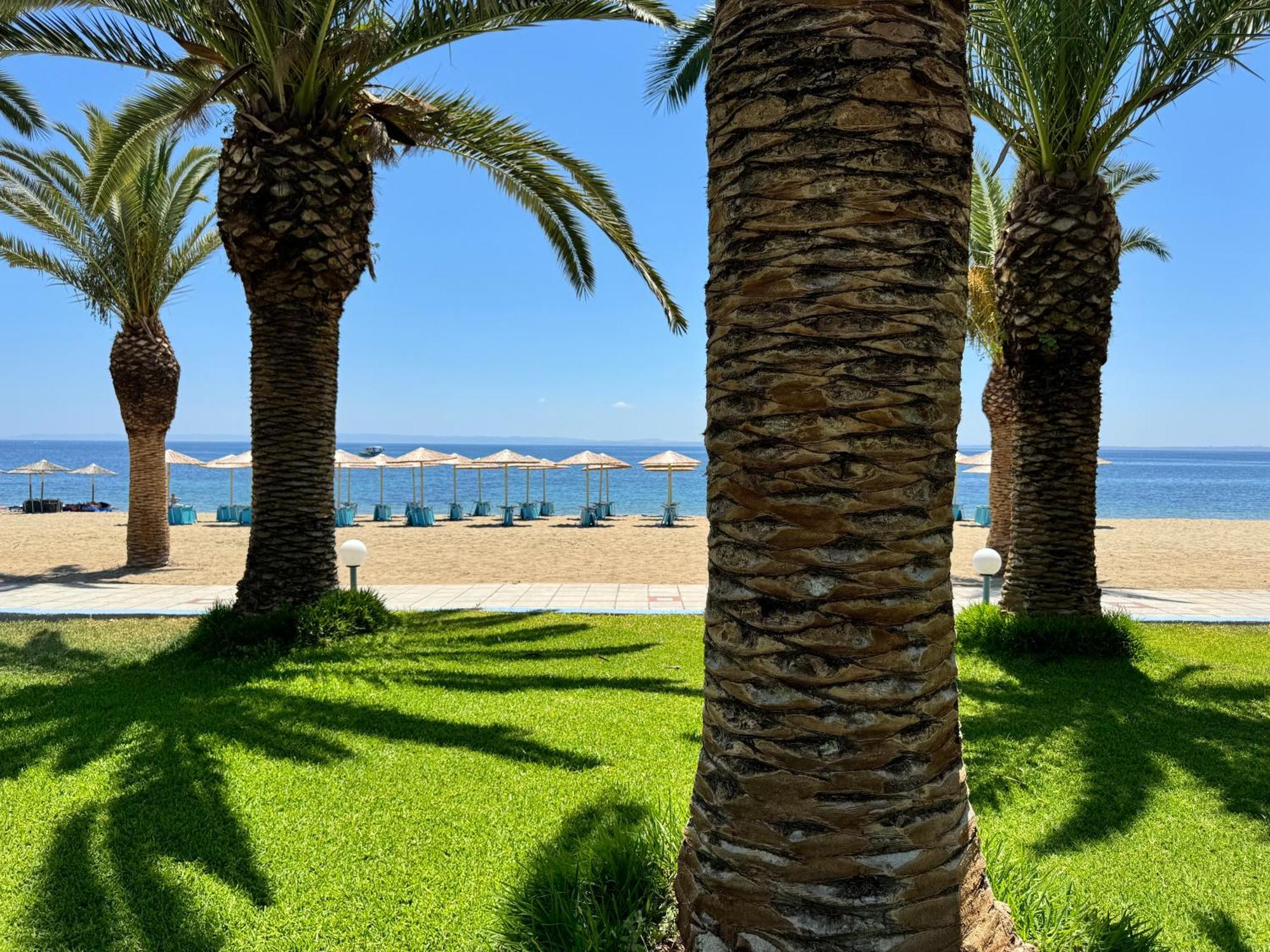Olympion Beach Hotel 게라크니 외부 사진